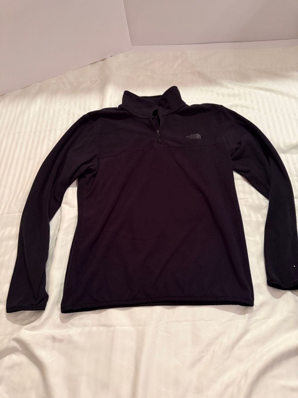 The North Face Black Half-Zip Fleece Pullover